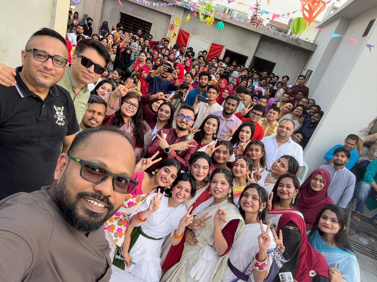 ISSL team group photo, Pohela Boishakh celebration